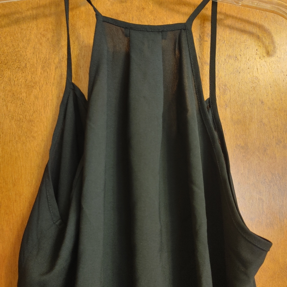 Black wrap top